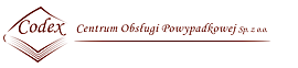 Logo Centrum Obsługi Powypadkowej Codex sp. z o.o.