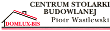 Logo Centrum Stolarki Budowlanej Piotr Wasilewski DOMLUX-BIS